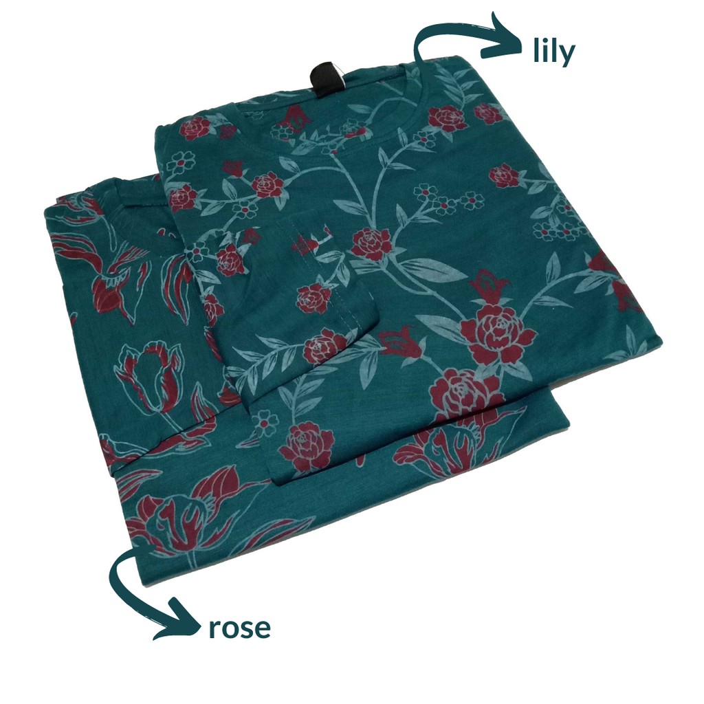 Kaos Printing Flower