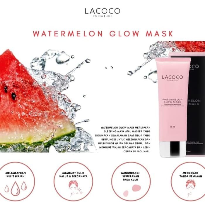 watermelon glow mask