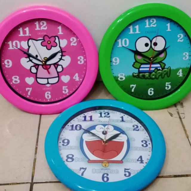 (FLASH SALE) JAM DINDING KARKTER