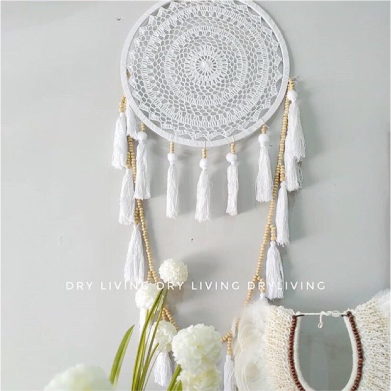 SINGLE DREAM CATCHER POM POM