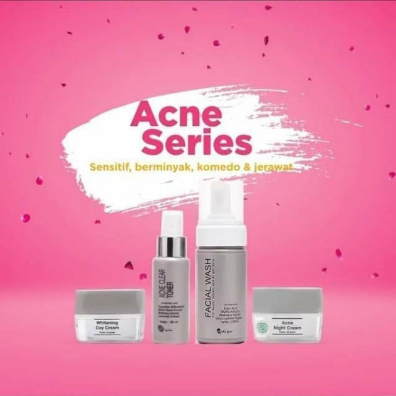 Paket Acne Msglow ORIGINAL