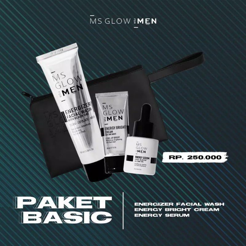PAKET BASIC MS MEN(FREE POUCH)