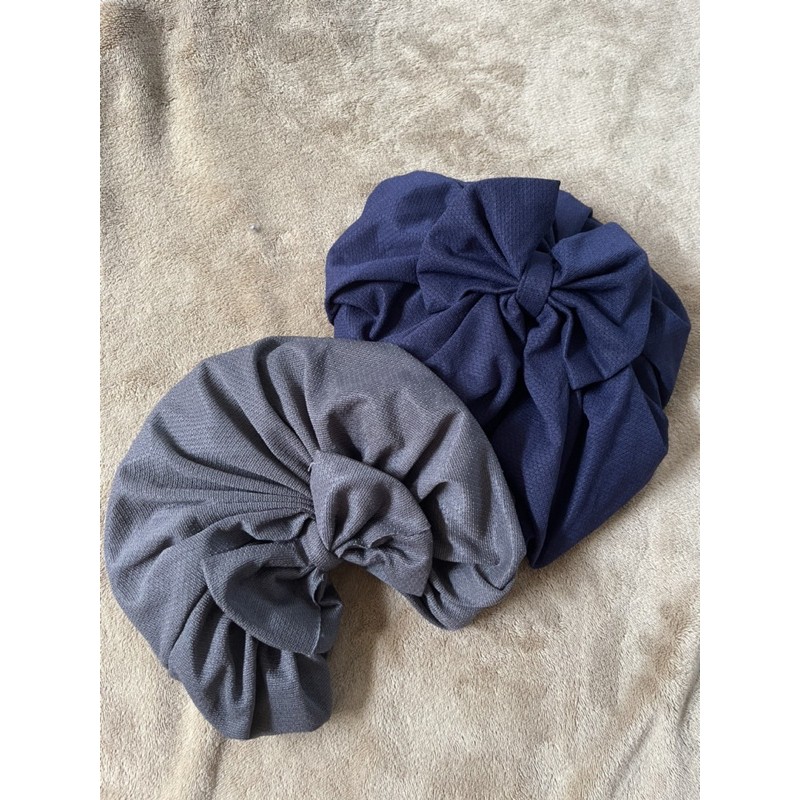 turban bow cotton