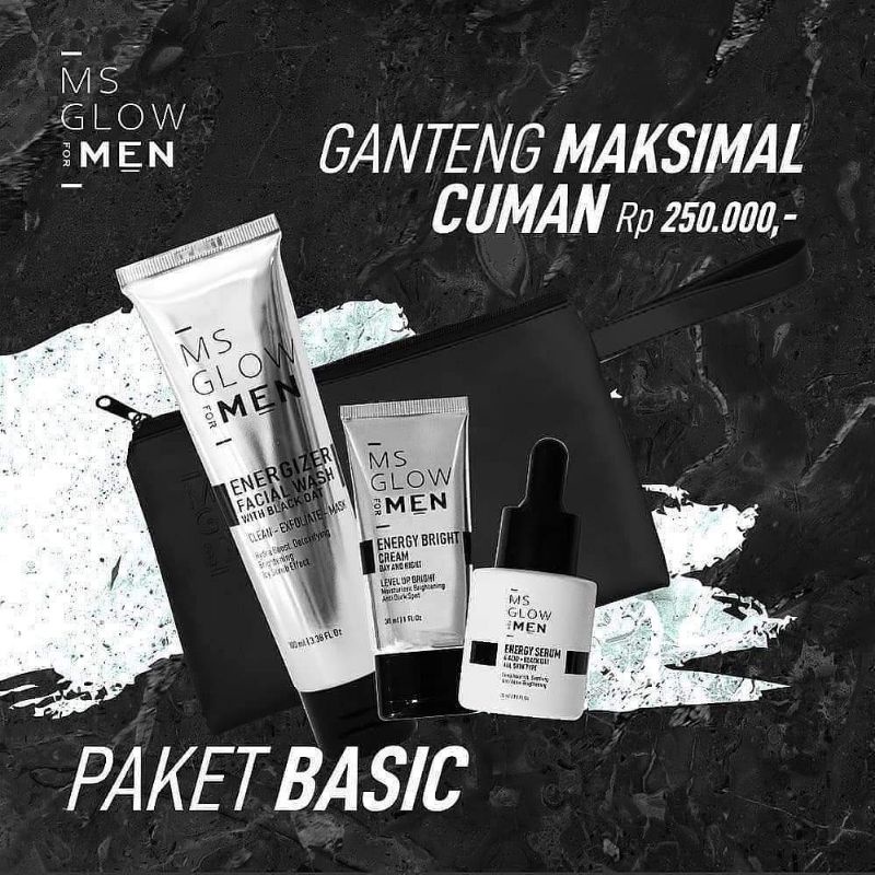 MS GLOW PAKET 3 ITEM