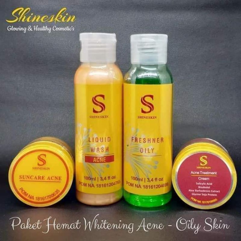 PAKET HEMAT ACNE WHITENING