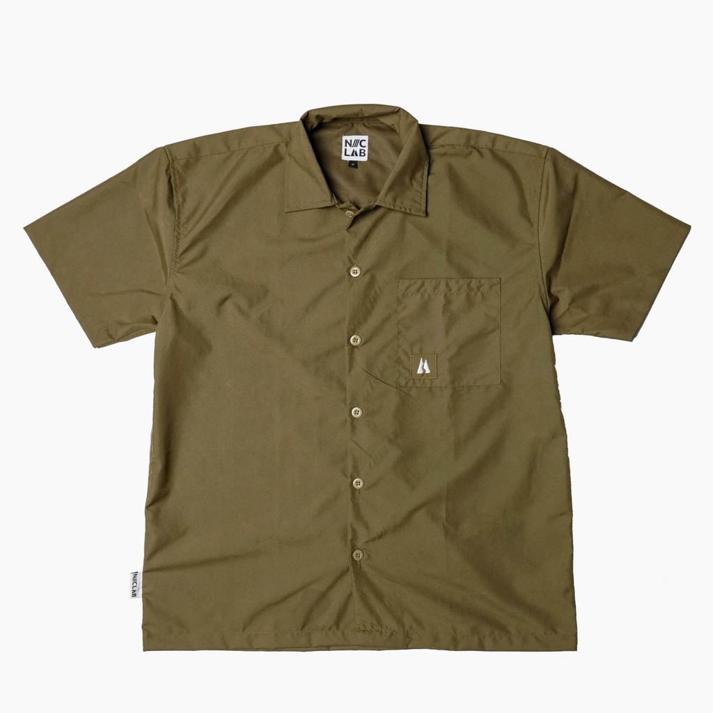KEMEJA OVERSIZE OLIVE WON-E NICLAB