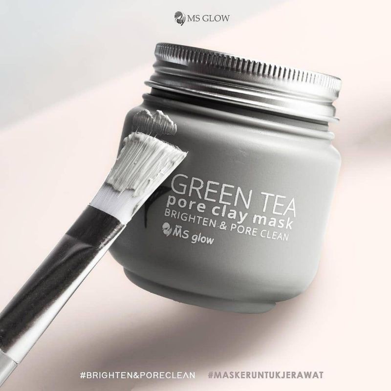 Clay Mask Greentea MSGLOW