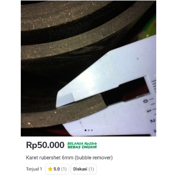 karet Rubersheet Bubble Remover DIY