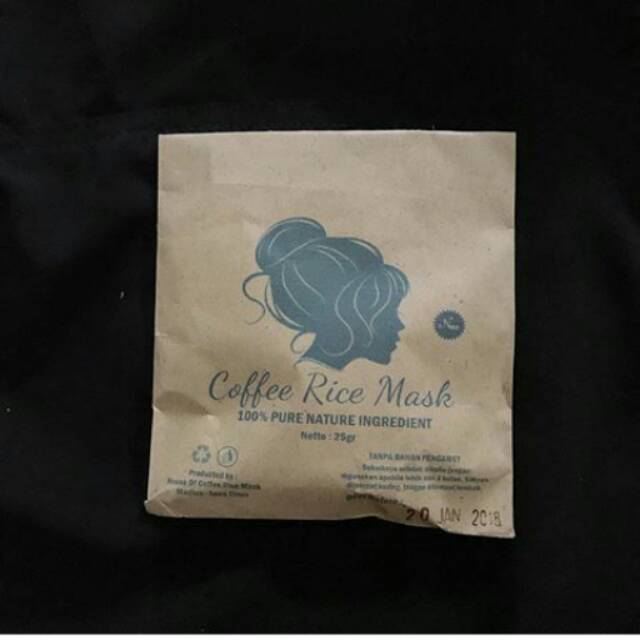 Masker wajah alami