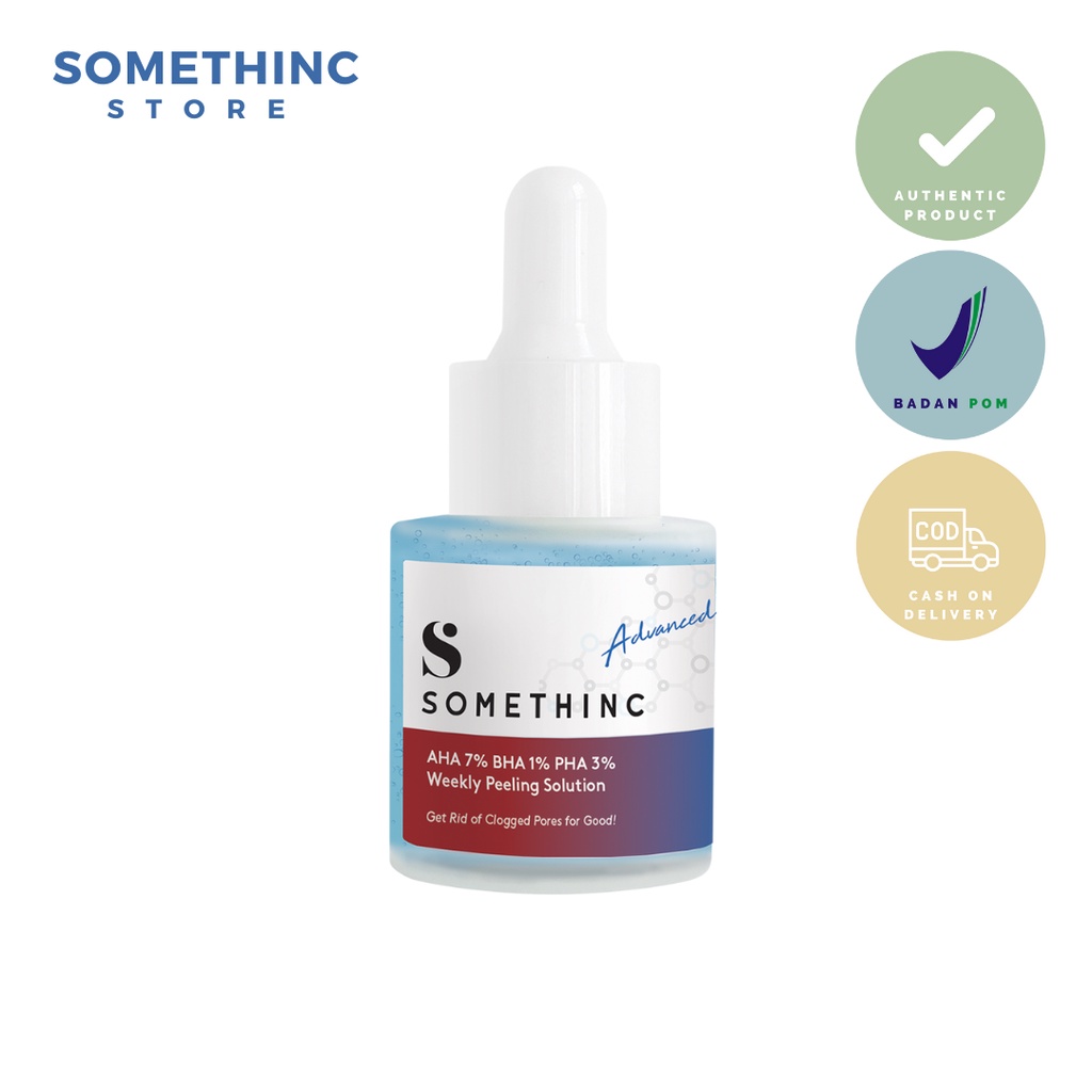 SOMETHINC AHA 7%, BHA 1%, PHA 3% Weekly Peeling Solution