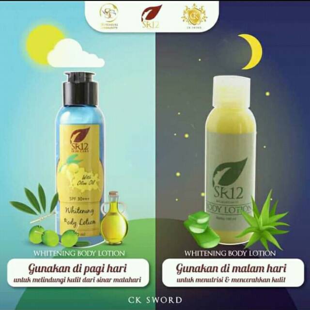 Whitening bodylotion SR12