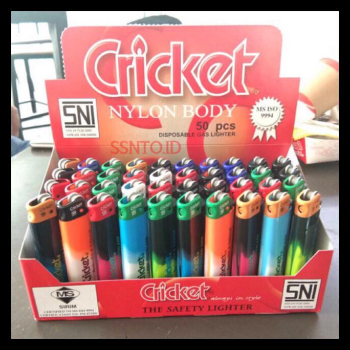 {BISA COD} KOREK API CRICKET 1BOX GRATIS ONGKIR Kode 1240