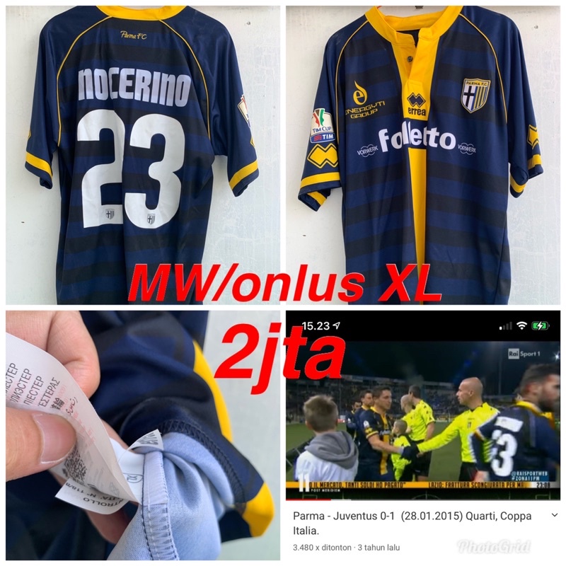 jersey parma MW nocerrino