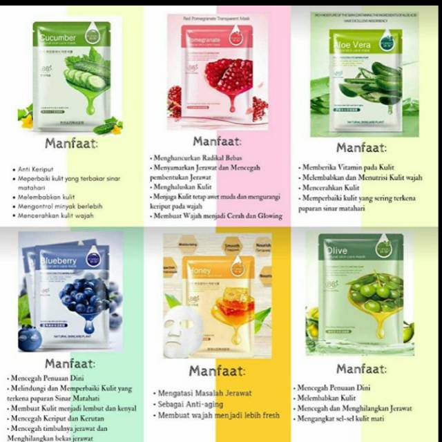 sheet mask organik
