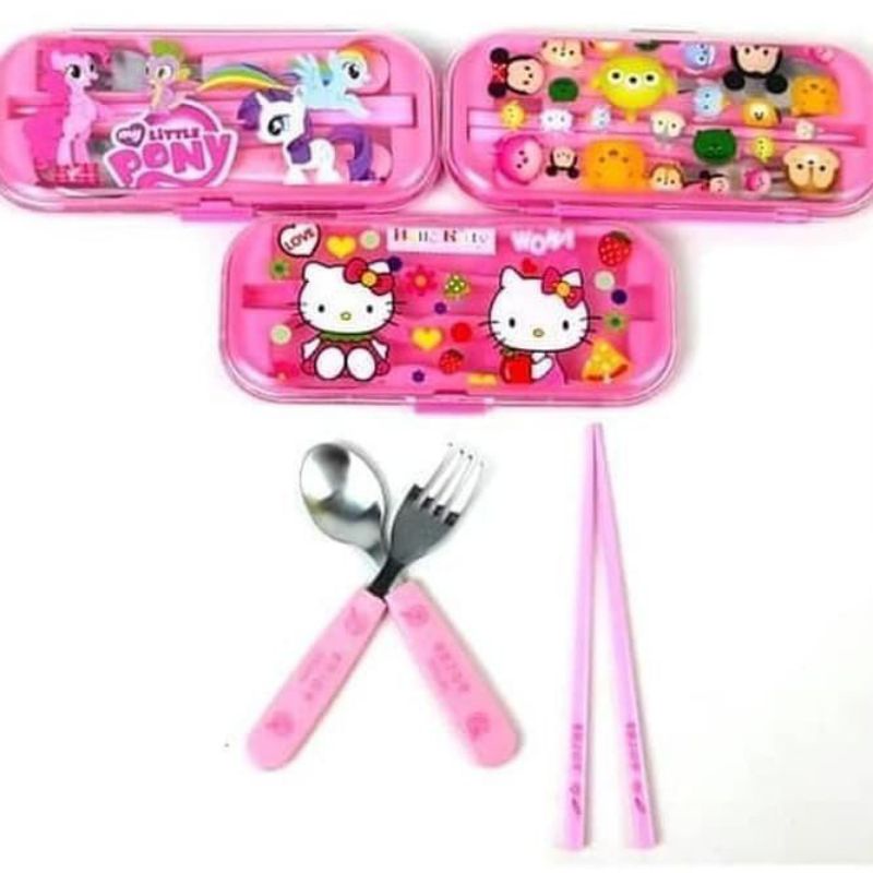 SENDOK SET KARAKTER ANAK