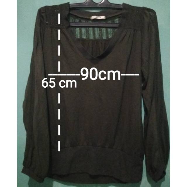 Baju size L preloved