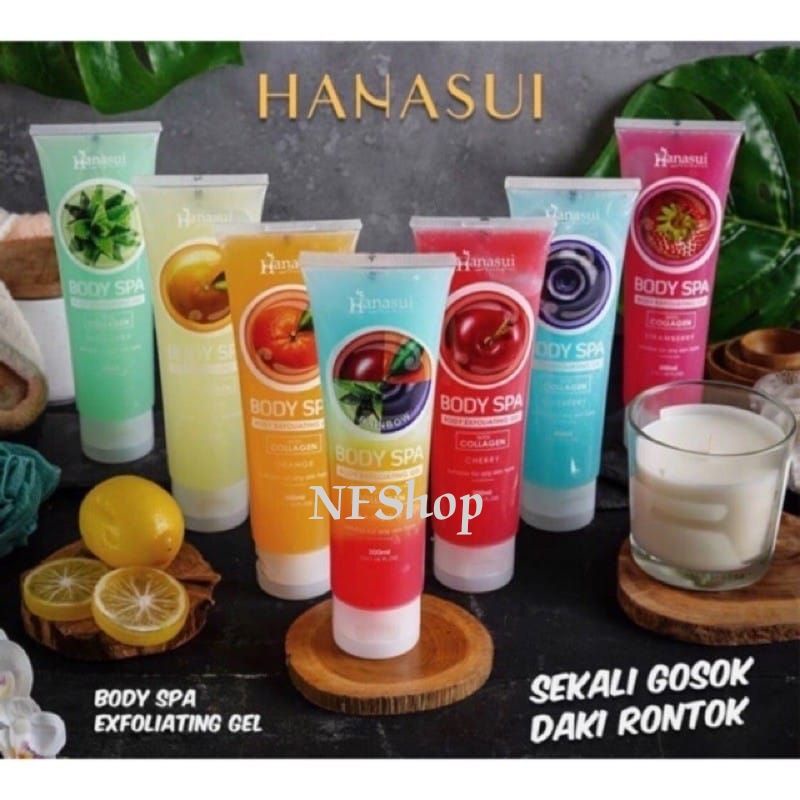 Hanasui body spa 300ml BPOM ✓