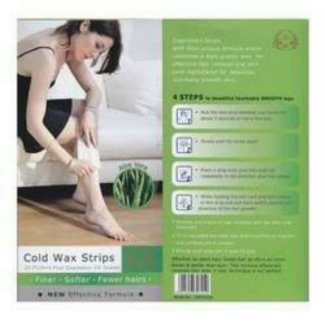 COLD WAX STRIPS @ 20 PCS