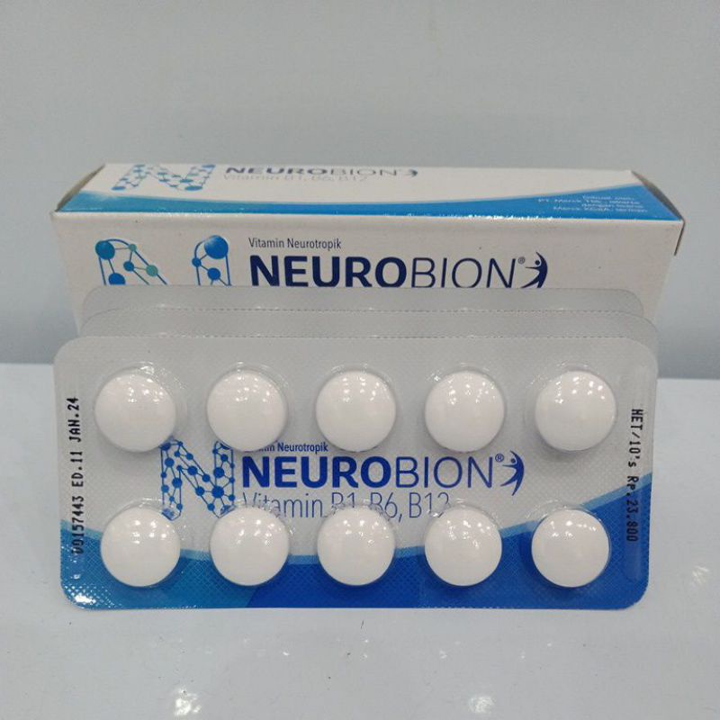 Neurobion putih isi 10 tablet