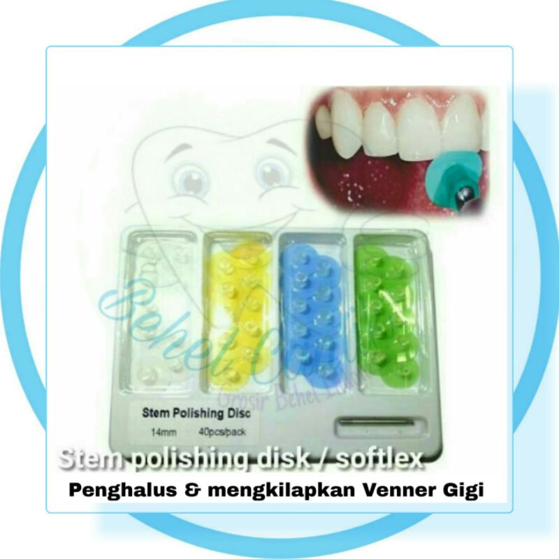 Softlex Polishing Disk Finishing Penghalus Veneer