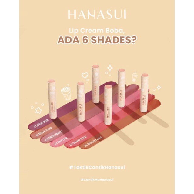 HANASUI BOBA LIPMATTE|MATTERABLE