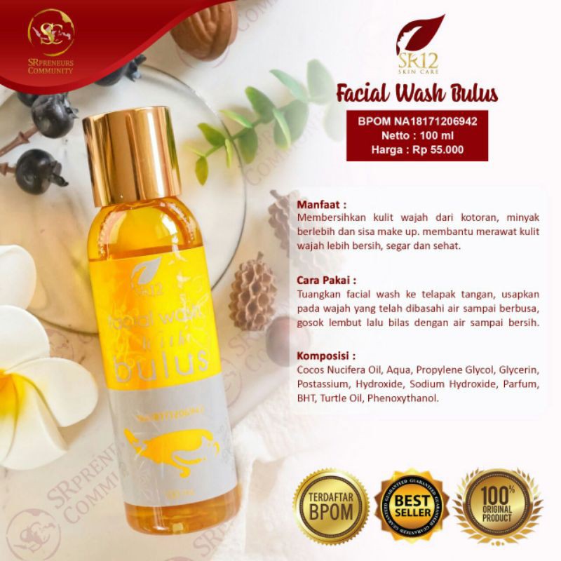 facial wash bulus