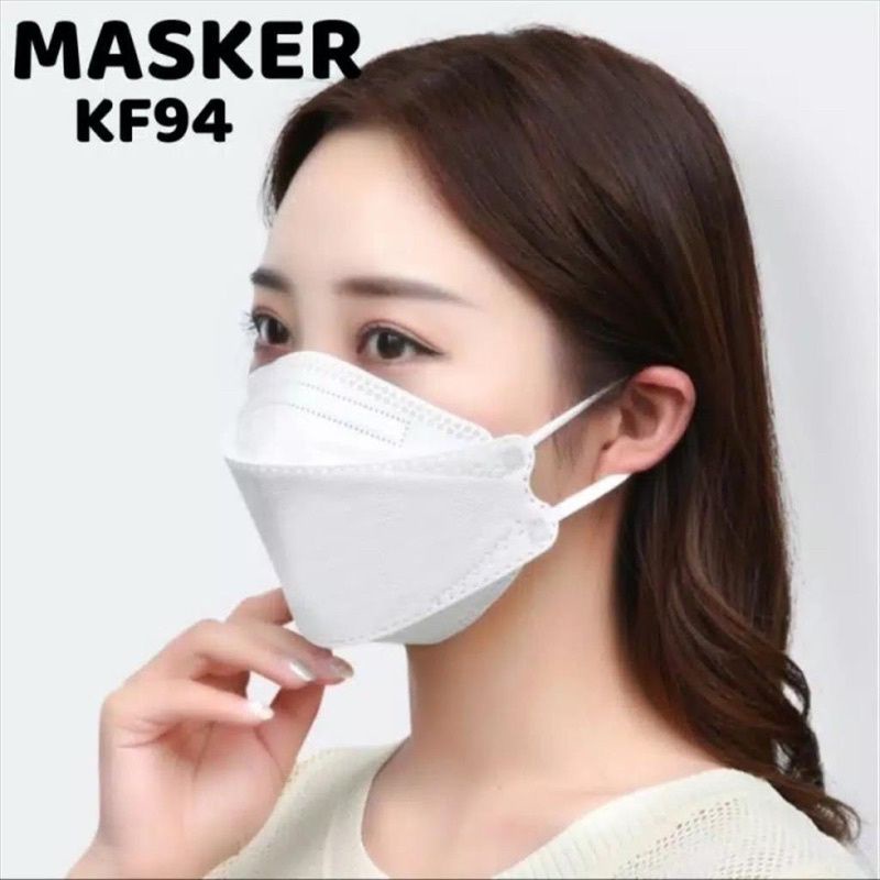 masker kf94 putih isi 10pcs