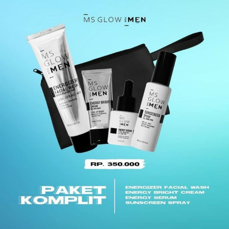 Ms Glow Men Paket Wajah