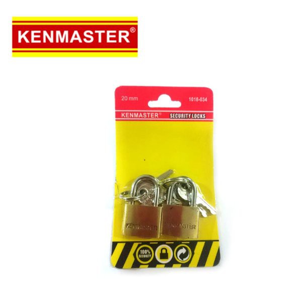 Kenmaster 20mm 2pcs Security lock gembok set 20 mm