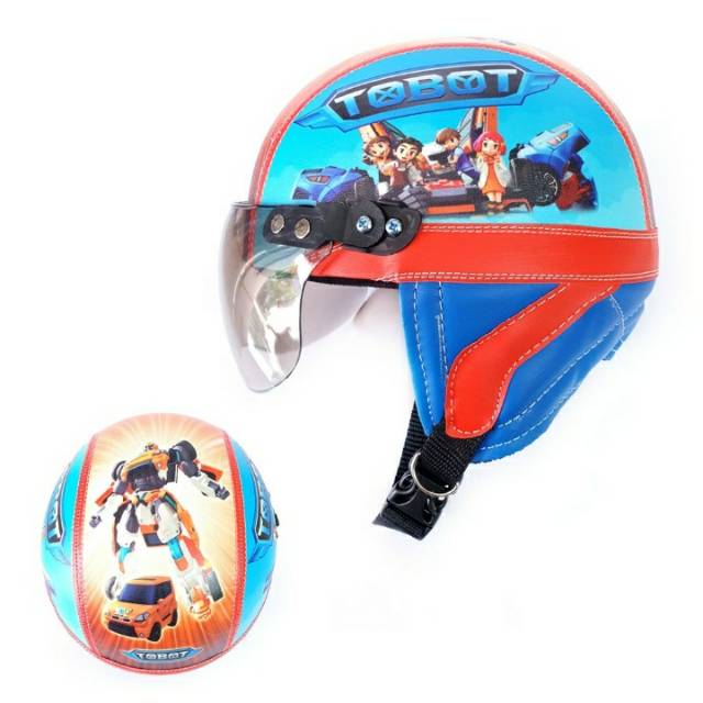 Helm Anak Robot Tobot