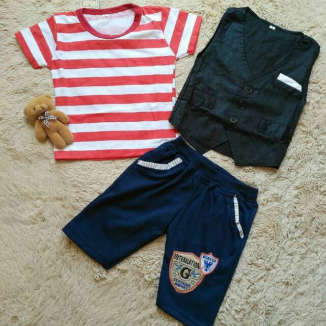 BK ROMPI casual stripe