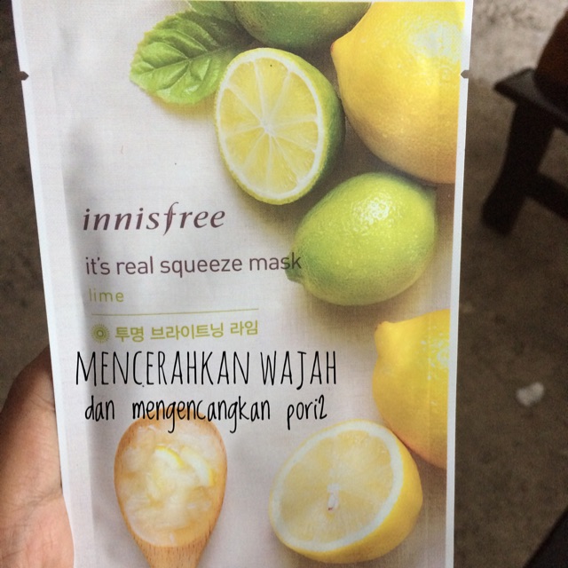 Innisfree sheetmask