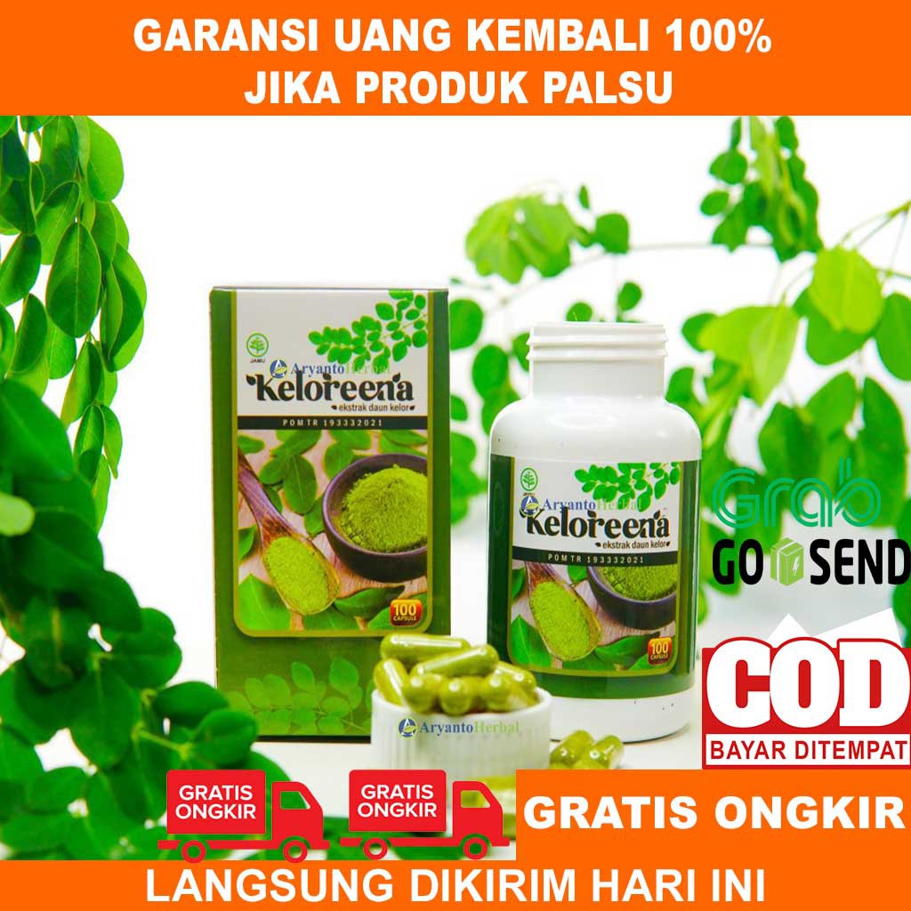 Ekstrak Daun Kelor Keloreena