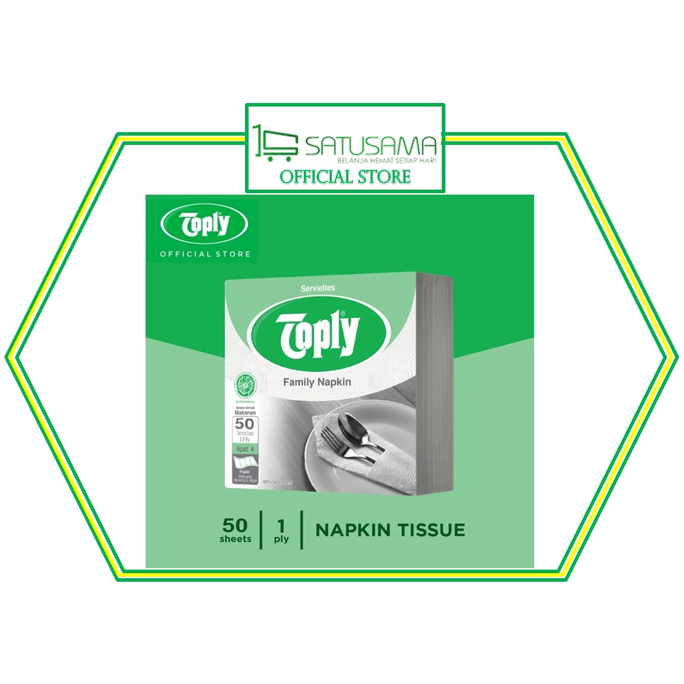 TOPLY NAPKIN MG WHITE
