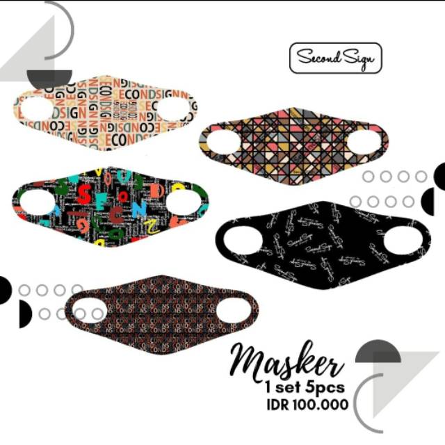 Masker scuba secondsign