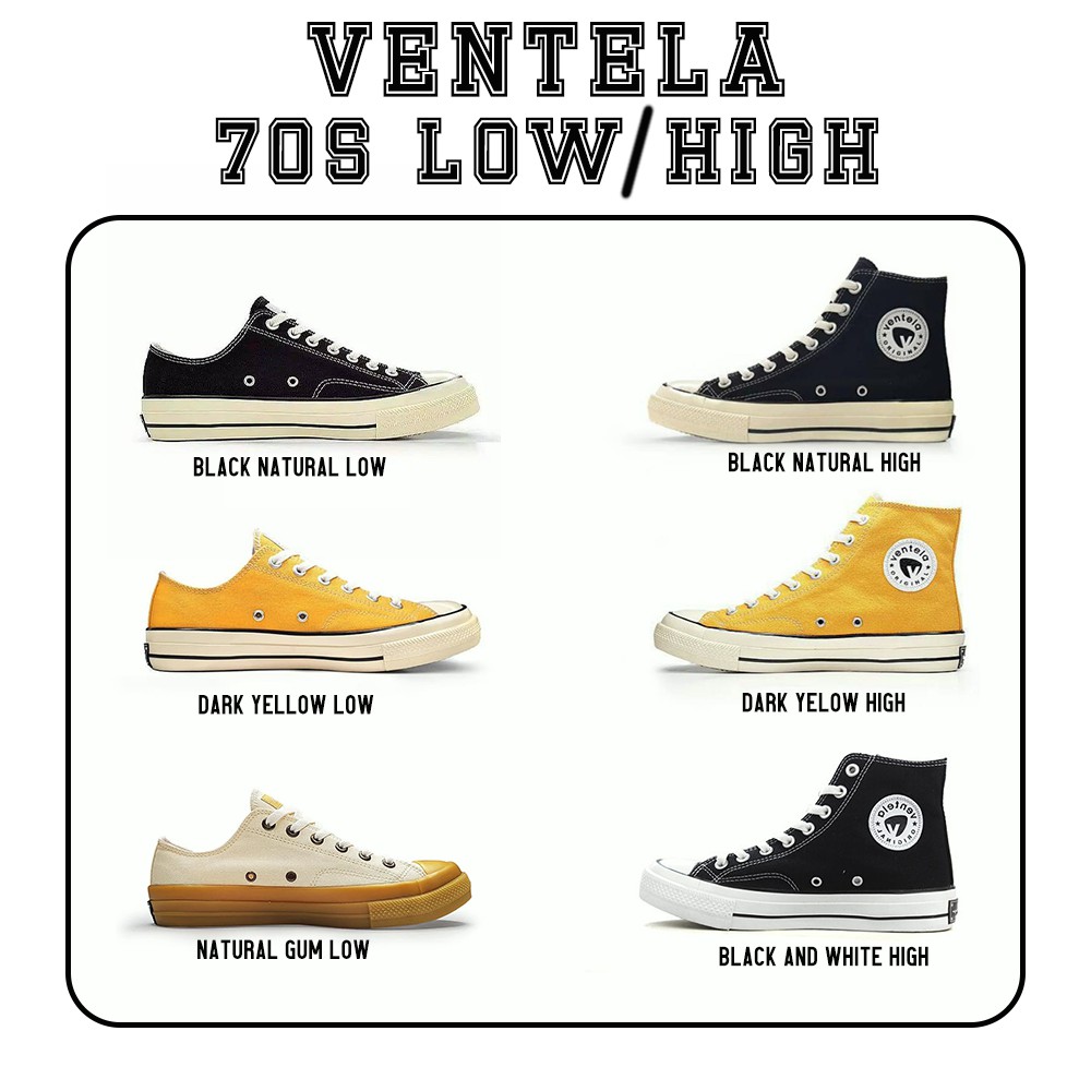 VENTELA | 70's LOW / HIGH SHOES