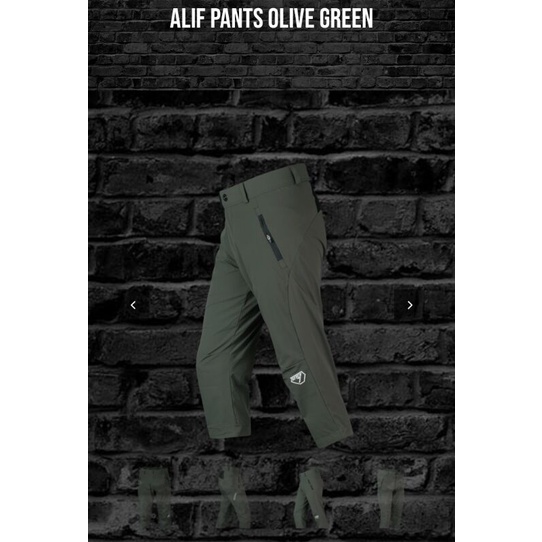 ALIF PANT OLIVE GREEN