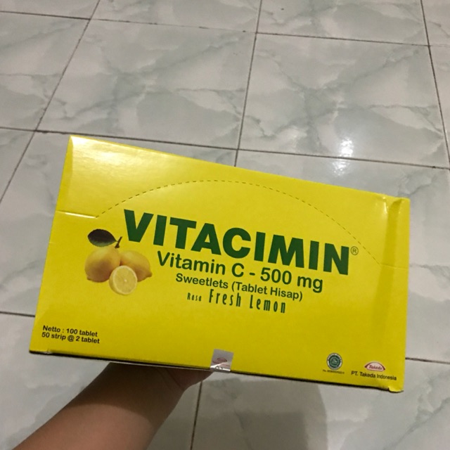 Vitacimin Lemon 500mg