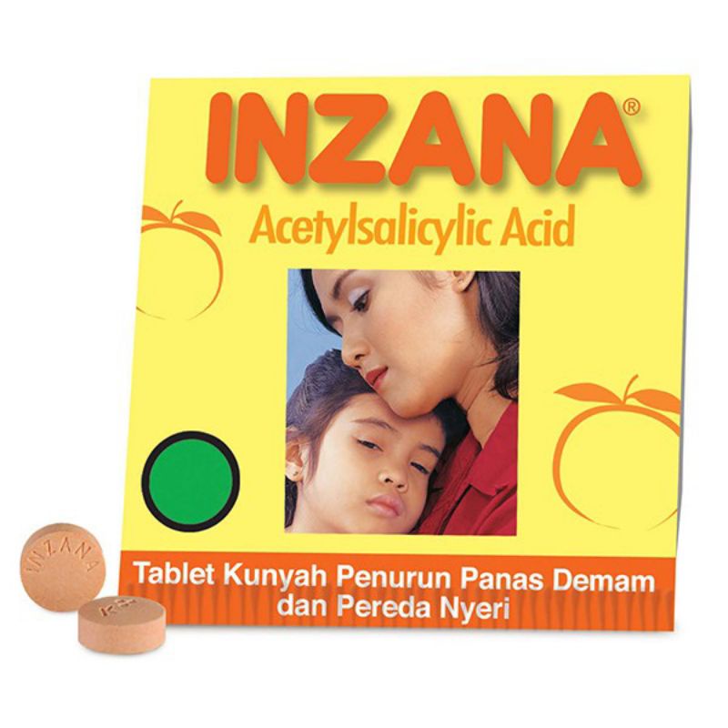 INZANA Strip 4's tablet kunyah