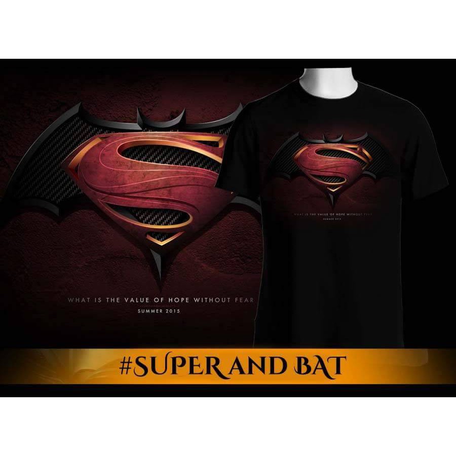 Kaos 3D Super and Bat