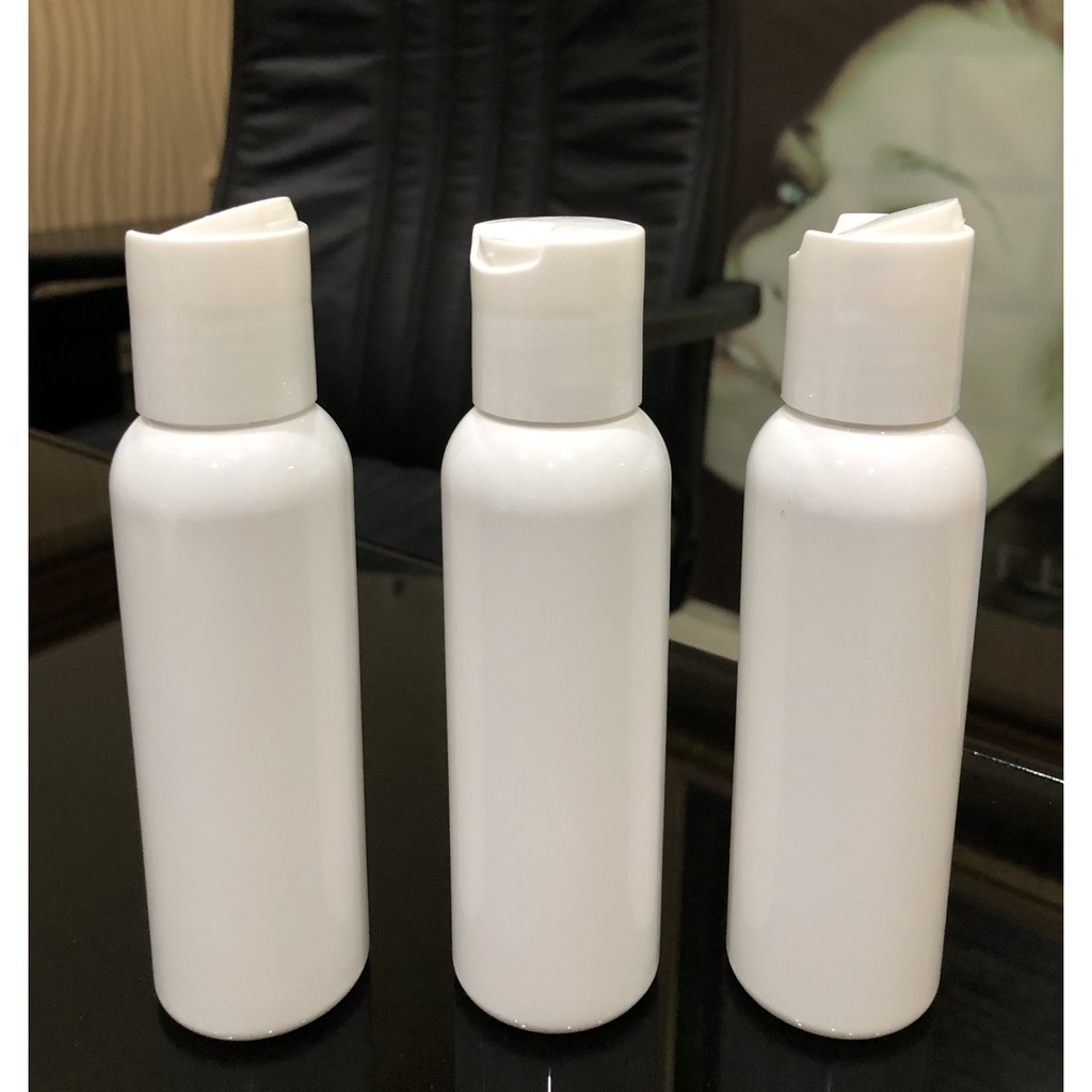 Botol Presstop Putih Susu 100 ml