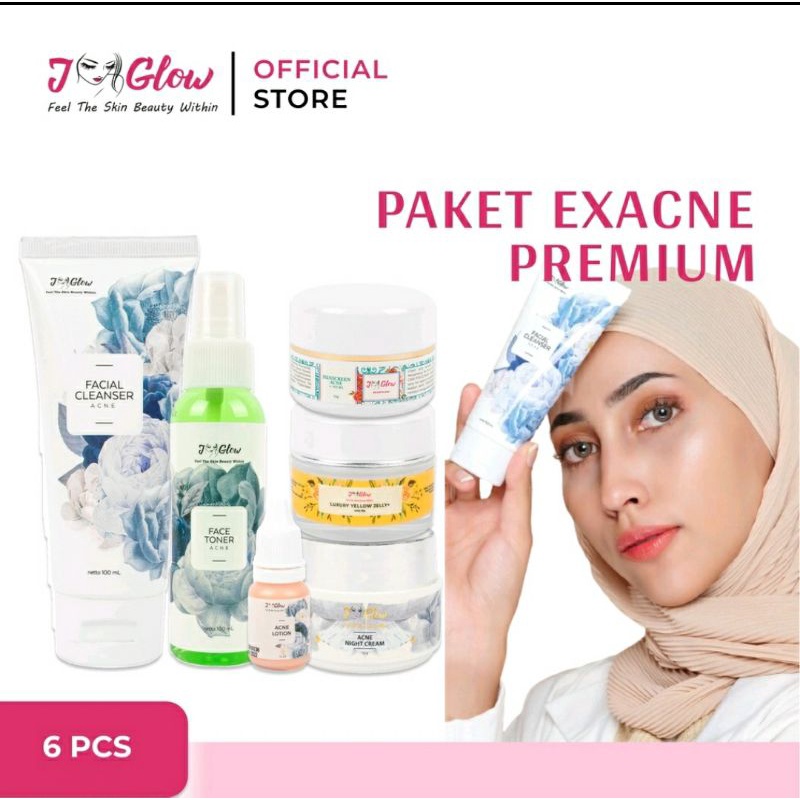 JGLOW Paket Acne Premium