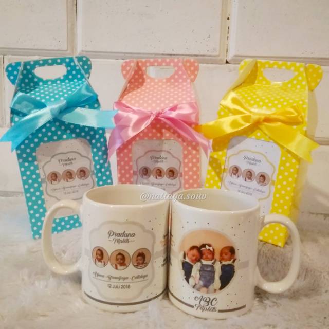 Souvenir mug dan box