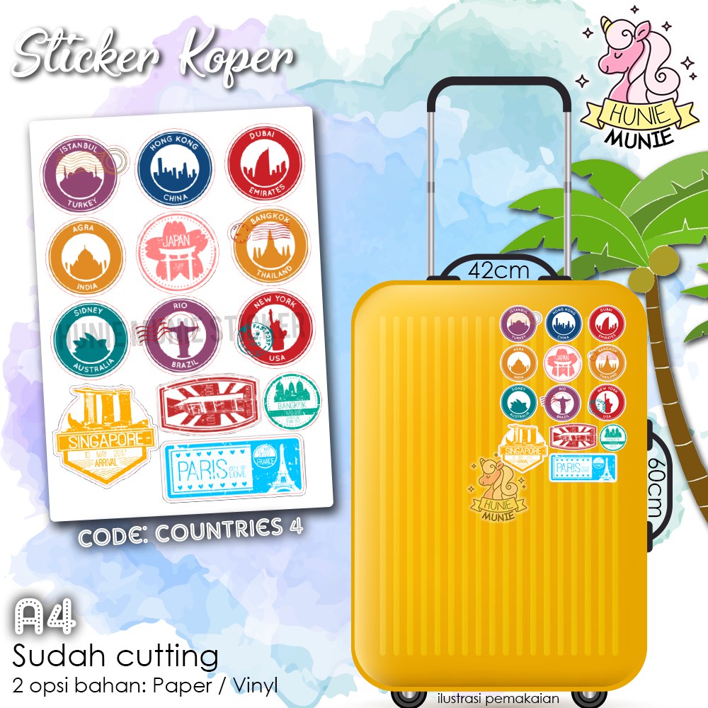 Sticker Koper - Stamp #4 Stiker