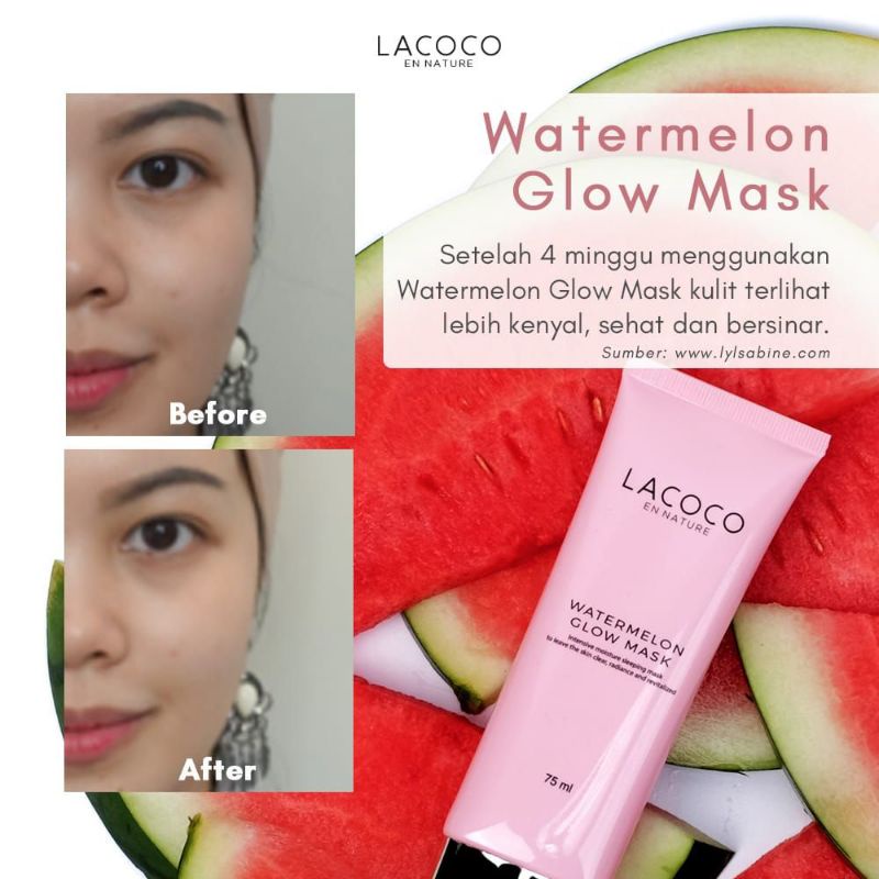 WATERMELON GLOW MASK