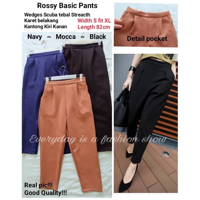 Rossy basic Scuba pants