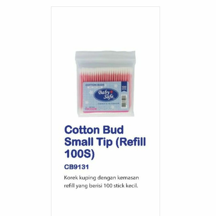 cotton bud baby safe