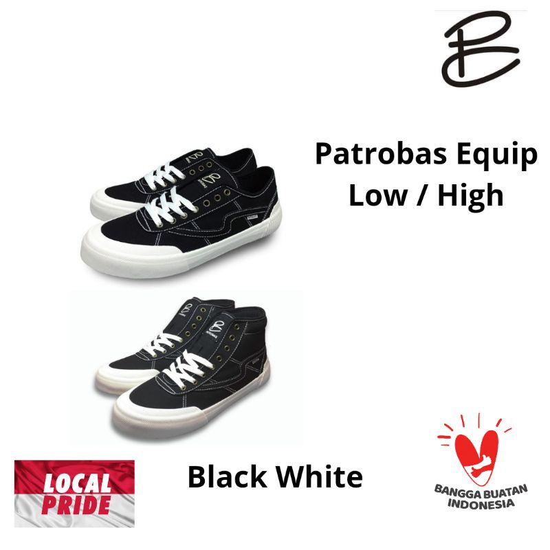 Patrobas Equip Black Natural [Low & High]