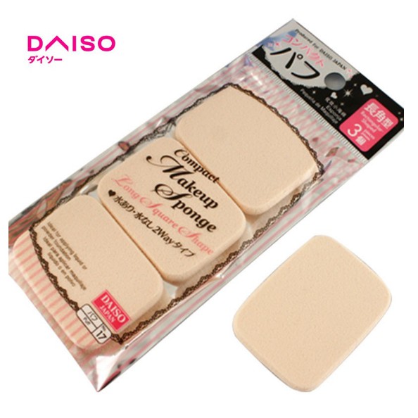 Daiso Make Up Blending Make up Sponge Foundation Make up Sponge