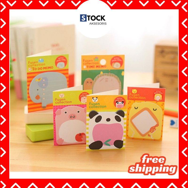 Sticky Notes Motif Kertas Catatan Memo Note Mini Book